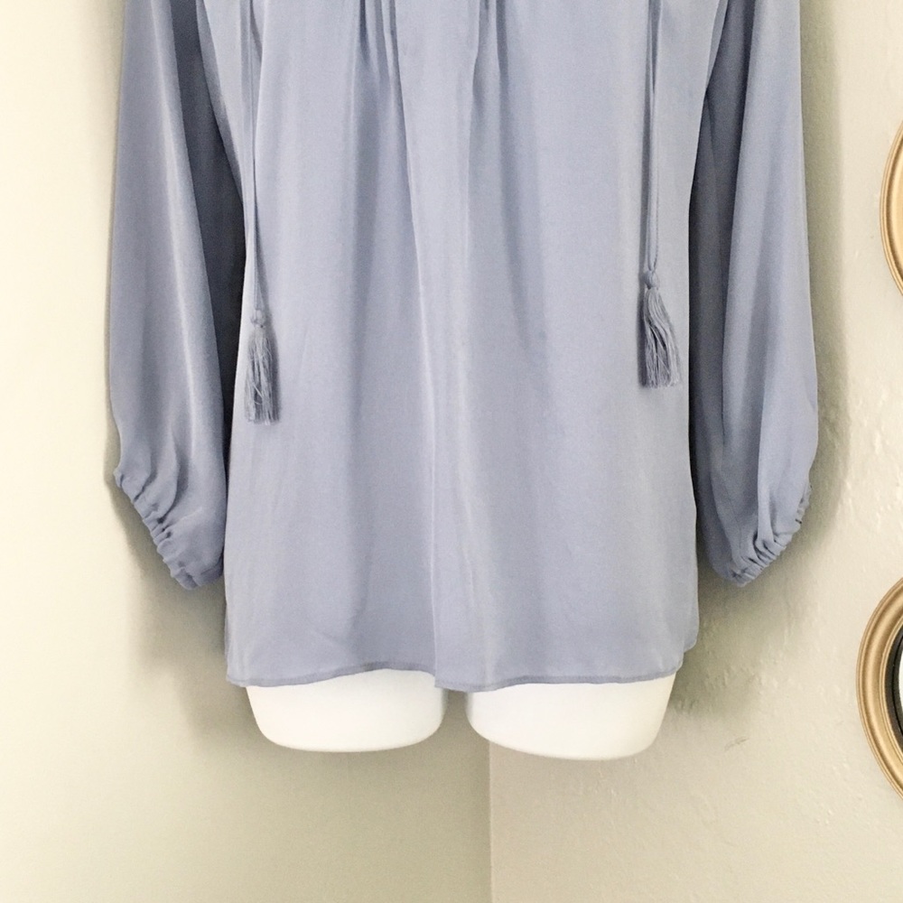 ❗️SOLD❗️Joie Georgette Silk Blouse in Daydream - Picture 6 of 8